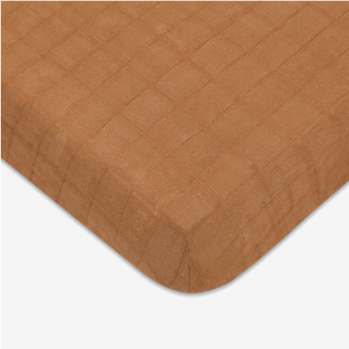 Babyletto Mini Crib Sheet in GOTS Certified Organic Muslin Cotton