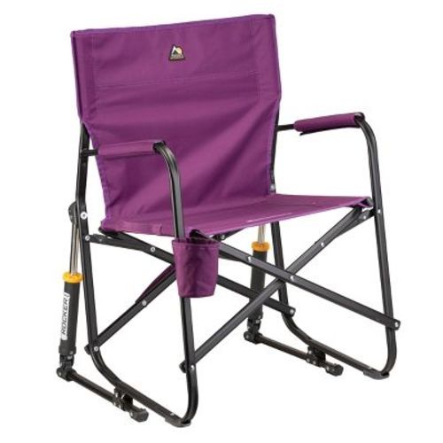 Gci Outdoor Freestyle Rocker Foldable Rocking Camp Chair - Slate