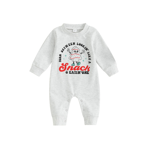 Bangyeer Newborn Baby Boy Girl Christmas Clothes Merry Christmas Romper Jumpsuit Fall Winter Outfit