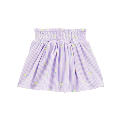 Baby Striped Lemon Pull-On Skort - Carter's | Carter's
