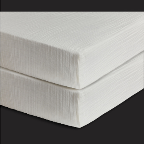 Soundly Organic Cotton Muslin Crib Sheet (2 Pack) - Snow White