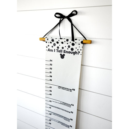 Disney World Ride Height Growth Chart