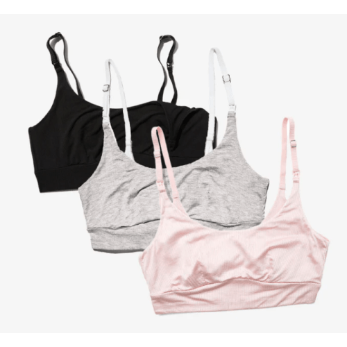 Everything Bra 3-Pack | Soft, Stretchy Maternity & Nursing Bras by Bodily