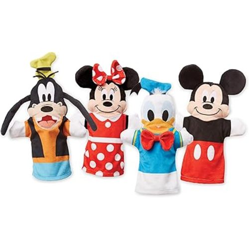 Melissa & Doug Disney Mickey Mouse & Friends Soft & Cuddly Hand Puppets