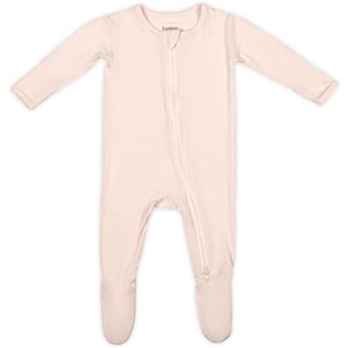 Soft Baby Bamboo Viscose Footie Pajamas, Zipper Closure, 0-24 Months