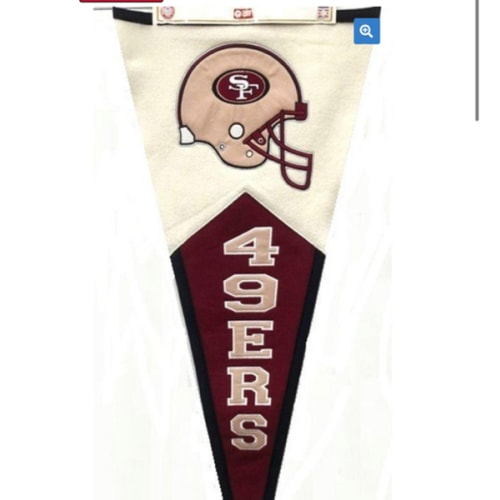 San Francisco 49ers Classic Vintage Pennant 17x40.5 In