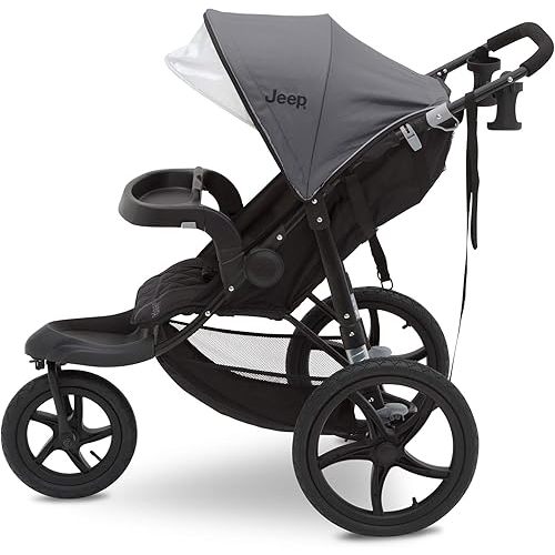 Jeep Classic Jogging Stroller by Delta Children, Grey