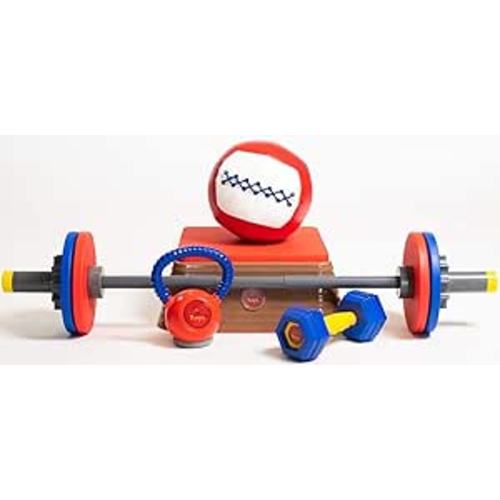 WOD Toys® Kids Complete Fitness Toy Set - Safe, Durable Crossfit® Inspired Fitness Toys for Children : Toys & Games