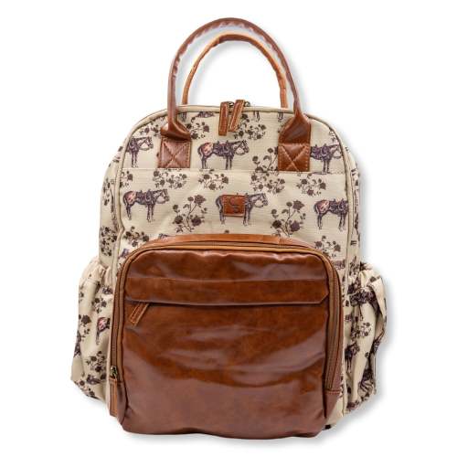 Prairie Rose Diaper Bag Backpack – Cowkid Clothing Company