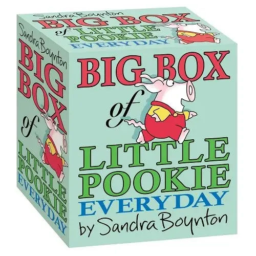 Big Box of Little Pookie Everyday (Boxed Set): Night-Night, Little Pookie; What's Wrong, Little Pookie?; Let's Dance, Little Pookie; Little Pookie; Ha a book by Sandra Boynton