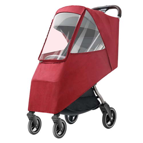 Baby Stroller Cold Weather Shield, Winter Universal Windproof Stroller Rain Cover Protection Travel Baby Pram Rain Cover Pushchairs Accessories Dust Snow Protection Weather Shield for Outdoor