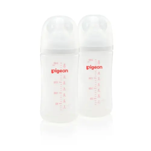 Pigeon SofTouch III Bottle PP 2Pk 240ML | Baby Bunting AU