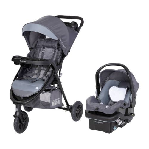 Baby Trend Passport Seasons All-Terrain Travel System with EZ-Lift PLUS Infant Car Seat - Dash Gray