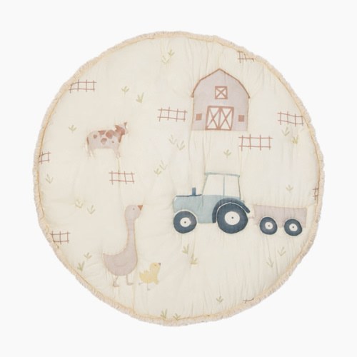 Crane Baby Cotton Quilted Playmat - Charlie Farmhouse