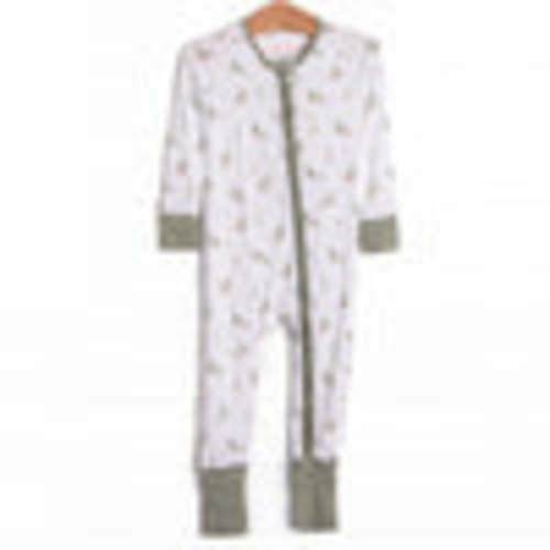 Migrating Mallard Bamboo Zippy Pajama, Green – Stitchy Fish