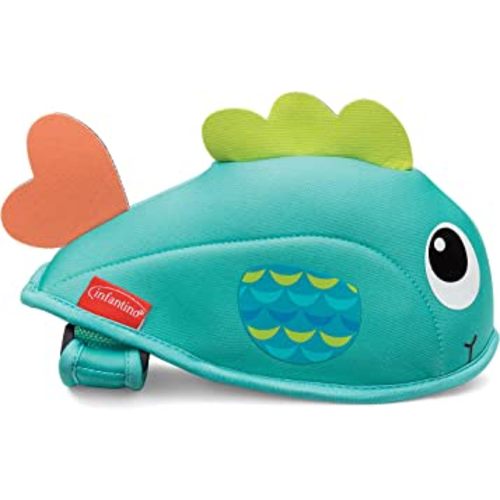 Infantino Cap The Tap Bath Spout Cover, Unisex Multicolor Bath Accessory, Whale