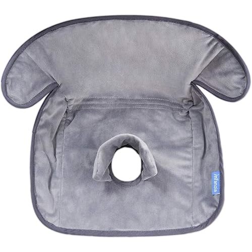 INFANZIA Dry Seat, Car Seat Protector Waterproof Carseat Liner Potty Training Toddlers, Baby and Infants, Piddle Pad for Carseats Strollers (Grey, 1 Pack