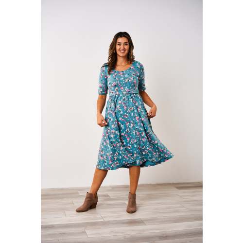Latched Mama Classic Cotton Nursing Dress