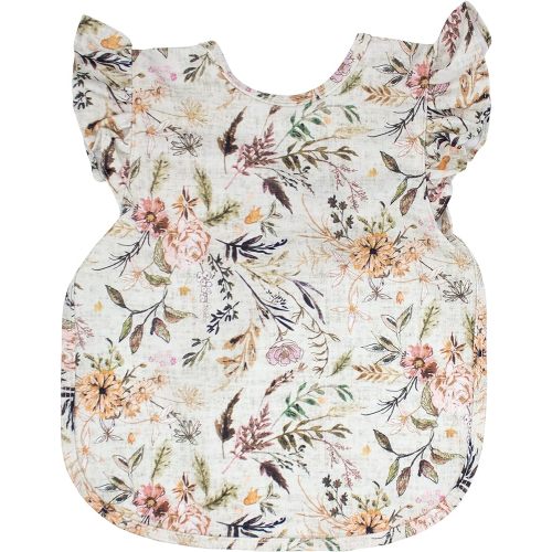 BapronBaby Flutter Sleeve Bapron - No Neck Tie Safer Bib - Baby & Toddler - Soft Waterproof - PVC, BPA & Phthalate Free - 6m+