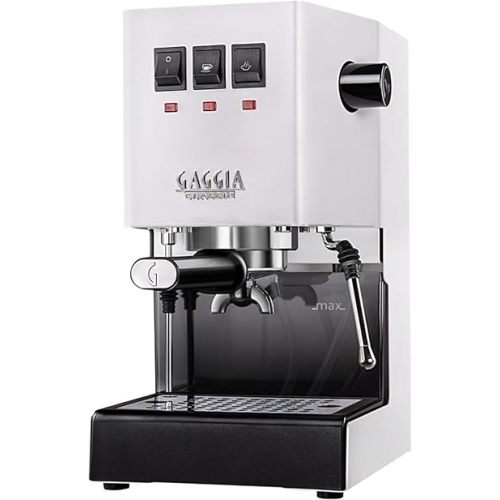 Gaggia RI9380/48 Classic Evo Pro Espresso Machine, Polar White, Small
