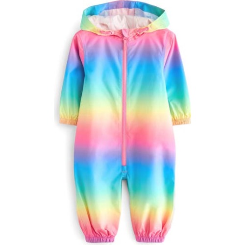 Kids' Rainbow Puddlesuit, 2-3Y