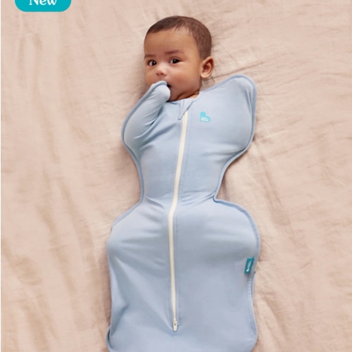 Swaddle Up™ 0.2 TOG Cotton Soft Blue