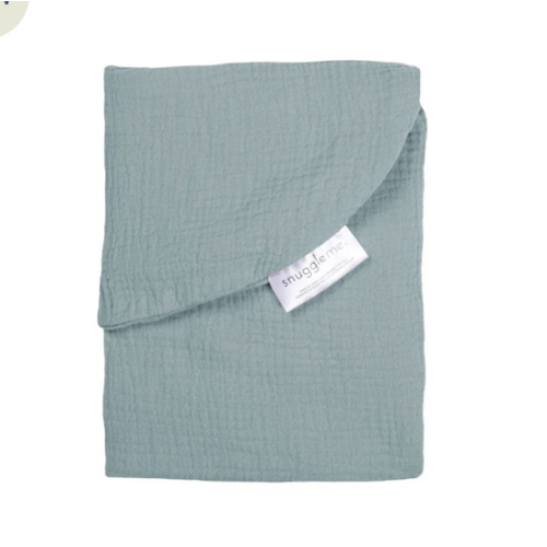 Lounger Curve Muslin Cover | Slate