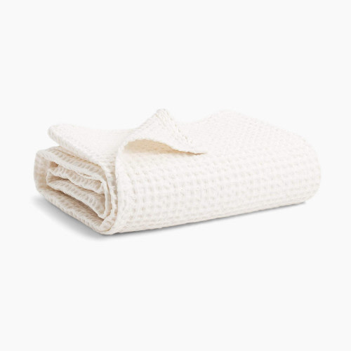Simka Rose Waffle Blanket - Natural