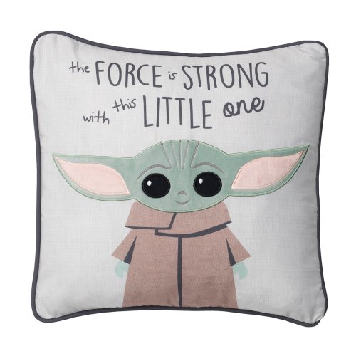 Star Wars The Child/Baby Yoda Decorative Nursery Throw Pillow
– Lambs & Ivy