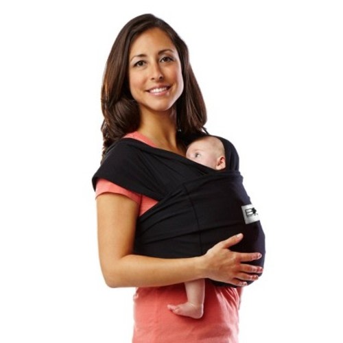 Baby K'tan ORIGINAL Baby Carrier - Black - Large