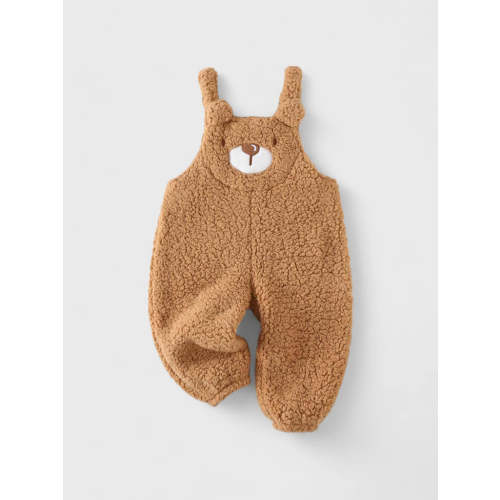 Baby Fleece Bear Overalls