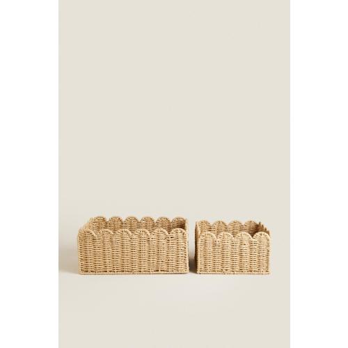 ZARA | Scalloped Basket