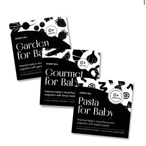 High Contrast Art Cards Bundle (3-Pack) – Chunky Deli