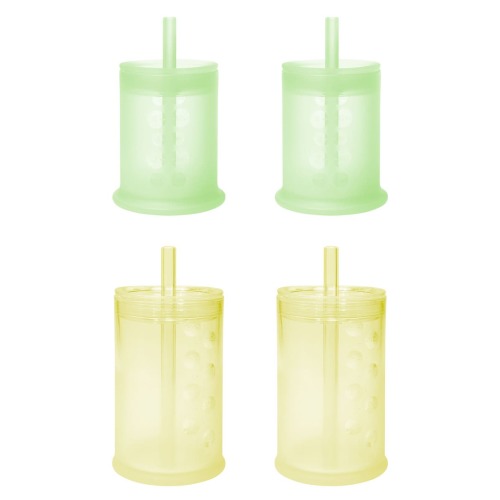 4-Pack Easy Sipping Straw Cups