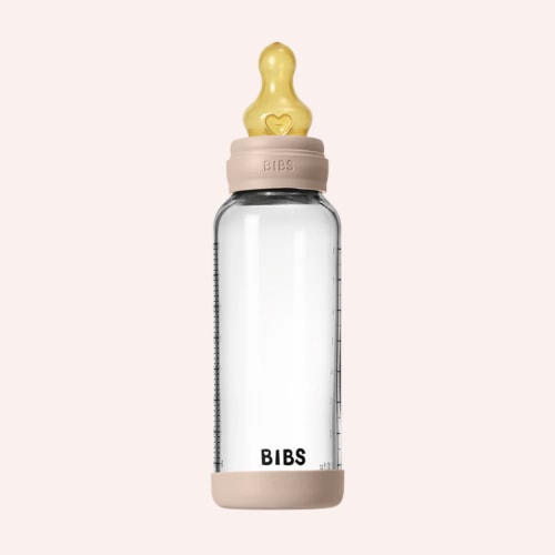 Baby Glass Bottle Set 240ml - Blush