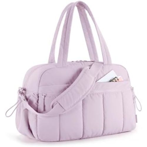 BAGSMART Duffle Bag for Travel, Gym Bag for Women, Weekender Carry on Bag