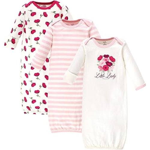 Touched by Nature Unisex Baby Organic Cotton Gowns