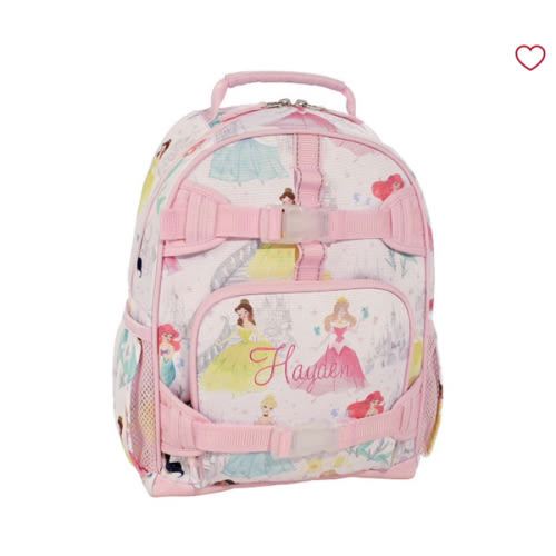 Mackenzie Disney Princess Castle Shimmer Backpacks