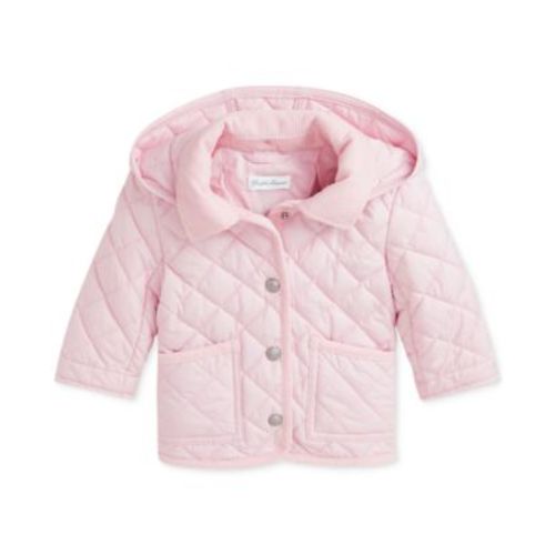 Baby Girls Quilted Hooded Coat (18 Months)