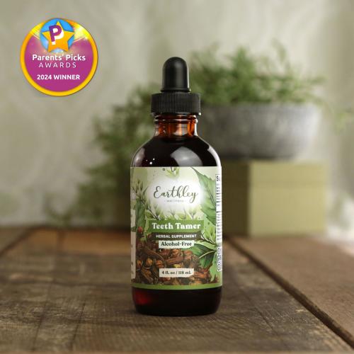 Teeth Tamer - For teething babies and toothaches | Natural Wellness | Earthley | Earthley Wellness