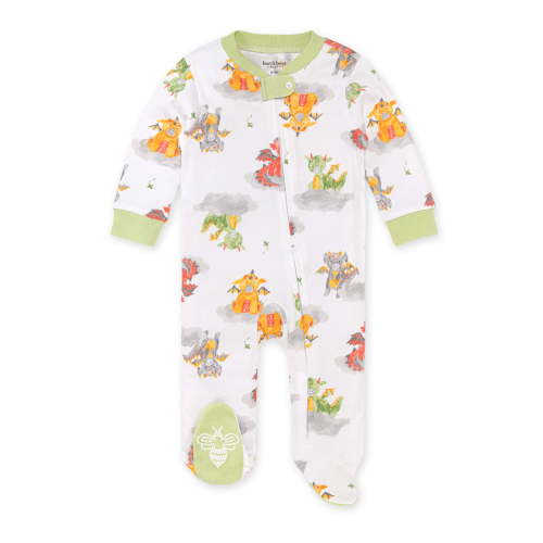 Burt's Bees Baby Organic Cotton Baby Boy Sleep N Play (NB-6/9M)