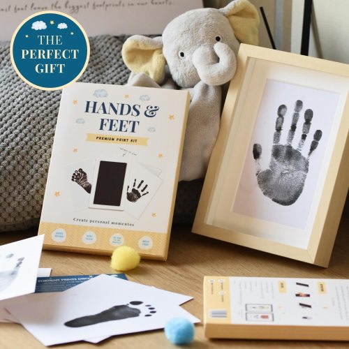 Hand and Footprint Premium Print Kit for Babies and Infants | A perfect gift and keepsake