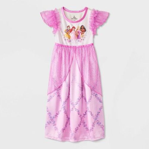 Toddler Girls' Disney Princess Fantasy Nightgown - Pink 3T