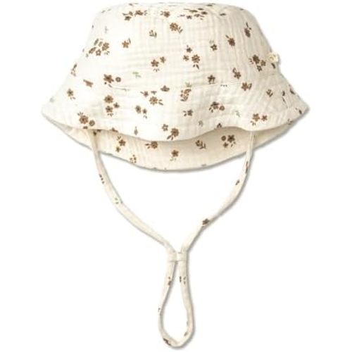 MakeMake Organics GOTS Certified Organic Cotton Baby Boy Girl Toddler Summer Bucket Sun Hat