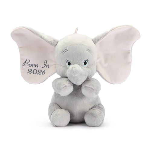 Dumbo ''Born in 2026'' Plush for Baby – 11'' | Disney Store