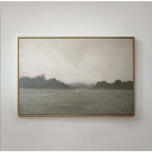 The Lord Is My Shepherd | Christian Canvas Wall Art | Peaceful Palette – Christian Modern