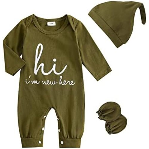 MINKIDFASHION Newborn Baby Boys Infant Kids One-piece Romper