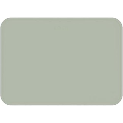Lalo Silicone Placemat for Toddlers & Babies - Non-Slip Kids Placemat for Restaurants & Dining Tables - Non-Toxic & BPA Free Safe - for Ages of 4 Months and Up - Sage