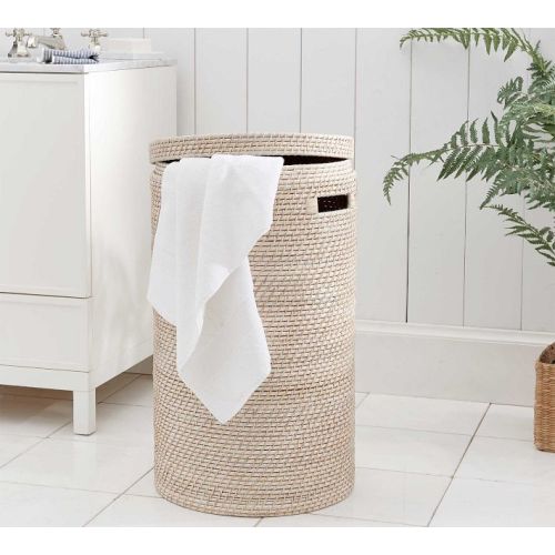 Tava Handwoven Rattan Hamper