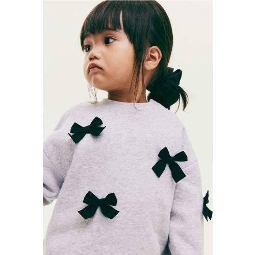 Bow-Detail Sweatshirt